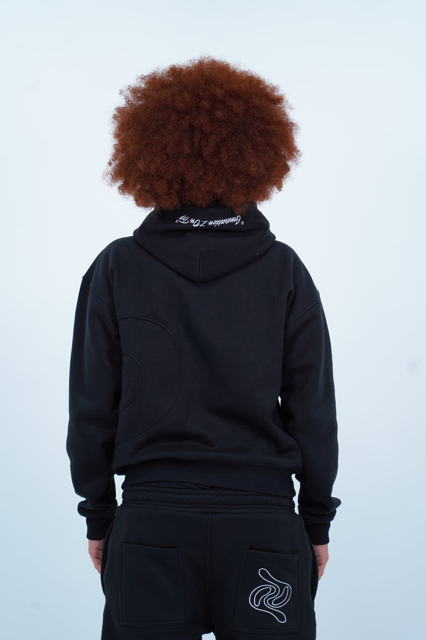 Hoodie Noir - REBORN