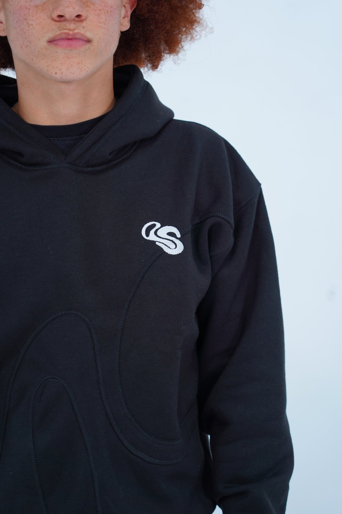 Hoodie Noir - REBORN